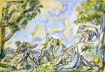  Paul Cezanne The Battle of Love - Hand Painted Oil Painting