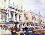  John Singer Sargent The Piazzetta and the Doge's Palace - Hand Painted Oil Painting