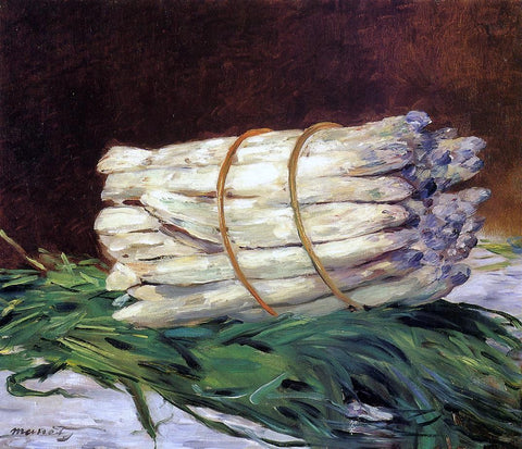  Edouard Manet A Bunch of Asparagus - Hand Painted Oil Painting