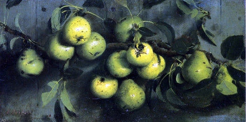 Joseph Decker Bough of Pears with Yellow Jacket - Hand Painted Oil Painting