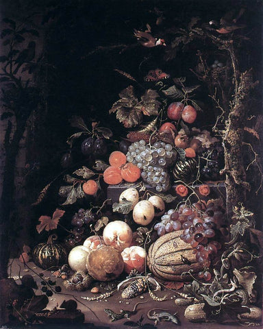  Abraham Mignon Still-Life - Hand Painted Oil Painting