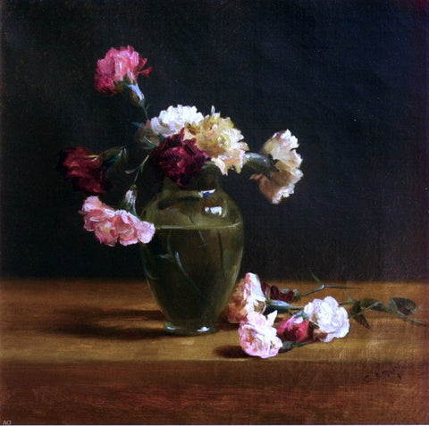  Charles Ethan Porter Carnations - Hand Painted Oil Painting
