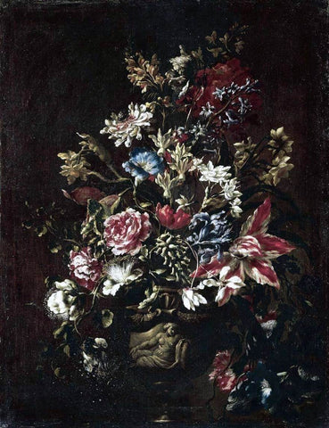  Mario Die fiori Flower Still-Life - Hand Painted Oil Painting
