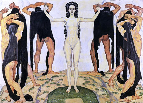  Ferdinand Hodler Truth (II) - Hand Painted Oil Painting