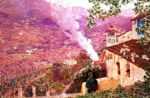  Antonio Munoz Degrain Granada - Hand Painted Oil Painting