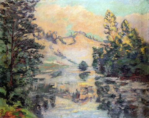  Armand Guillaumin Landscape - the Creuse - Hand Painted Oil Painting