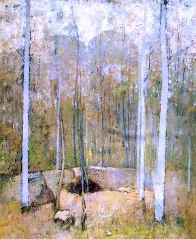  Emil Carlsen Autumn Forest - Hand Painted Oil Painting