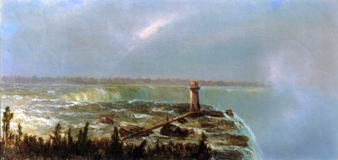  Marie-Francois-Regis Gignoux Niagara Falls - Hand Painted Oil Painting