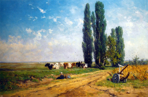 Willem Roelofs Summer Between Hilversum and Loosdrecht - Hand Painted Oil Painting