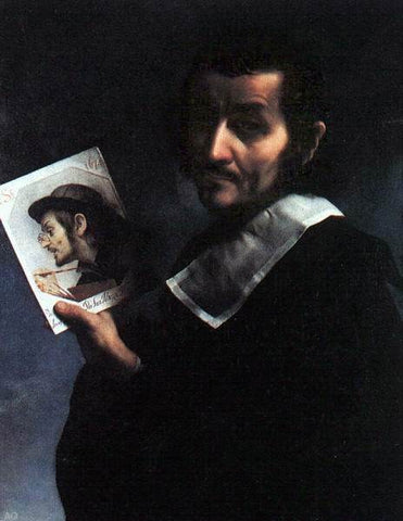  Carlo Dolci Self-Portrait - Hand Painted Oil Painting