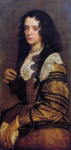  Diego Velazquez A Young Lady - Hand Painted Oil Painting