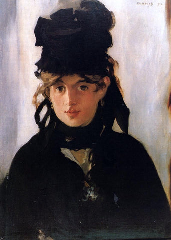  Edouard Manet Berthe Morisot with a Bouquet of Violets - Hand Painted Oil Painting