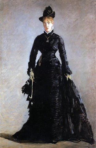  Edouard Manet La Parisienne: Study of Ellen Andree - Hand Painted Oil Painting