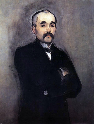  Edouard Manet Portrait of Clemenceau - Hand Painted Oil Painting