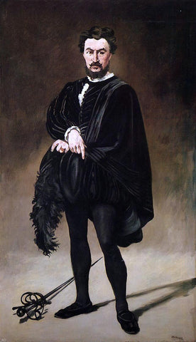  Edouard Manet The Tragic Actor - Hand Painted Oil Painting