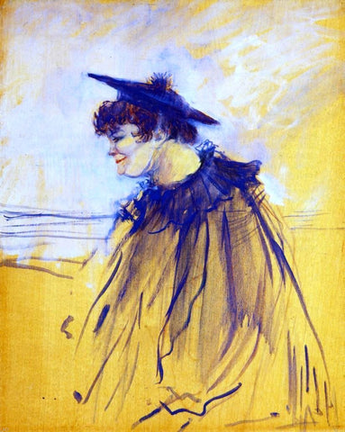  Henri De Toulouse-Lautrec At 'Star', Le Havre (also known as Miss Dolly, English Singer) - Hand Painted Oil Painting