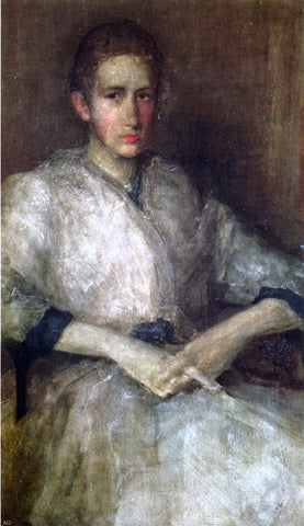  James McNeill Whistler Portrait of Ellen Sturgis Hooper - Hand Painted Oil Painting