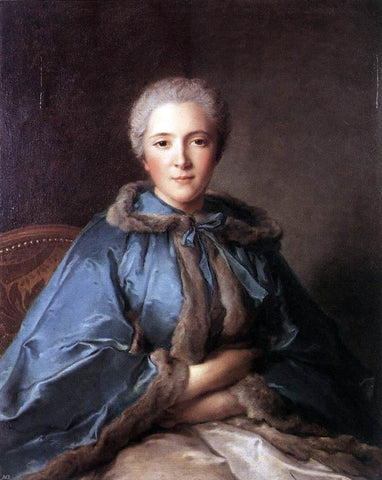  Jean-Marc Nattier Comtesse de Tillieres - Hand Painted Oil Painting
