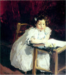  Joaquin Sorolla Y Bastida Elena at Her Desk - Hand Painted Oil Painting