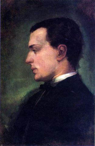  John La Farge Portrait of Henry James, the Novelist - Hand Painted Oil Painting