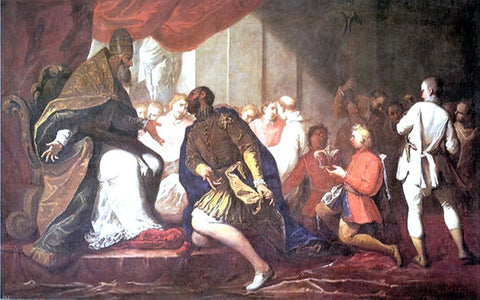  Sebastiano Ricci Paul III Appointing His Son Pier Luigi to Duke of Piacenza and Parma - Hand Painted Oil Painting