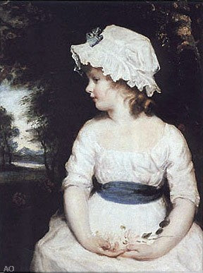  Sir Joshua Reynolds Simplicity Dawson - Hand Painted Oil Painting