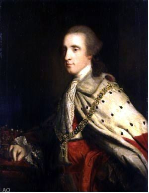  Sir Joshua Reynolds The 4th Duke of Queensbury ('Old Q') as Earl of March - Hand Painted Oil Painting