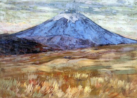  Arthur Wesley Dow Mount Hood - Hand Painted Oil Painting