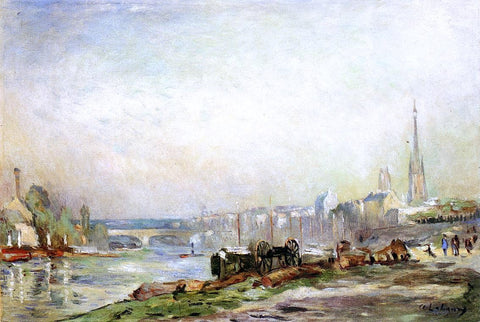  Albert Lebourg Rouen, the Seine and the Cathedral - Hand Painted Oil Painting