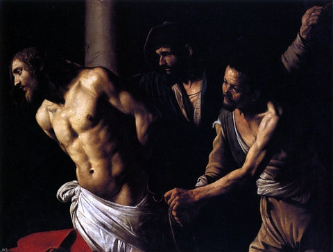  Caravaggio Flagellation of Christ - Hand Painted Oil Painting