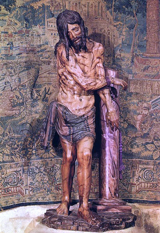  Diego De Siloe Christ at the Column - Hand Painted Oil Painting