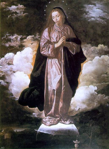  Diego Rodriguez De Silva Velazquez The Immaculate Conception - Hand Painted Oil Painting