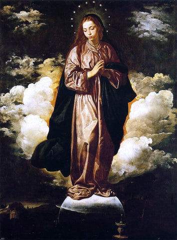  Diego Velazquez The Immaculate Conception - Hand Painted Oil Painting