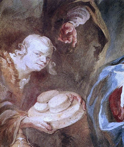  Franz Anton Maulbertsch Adoration of the Shepherds (detail) - Hand Painted Oil Painting