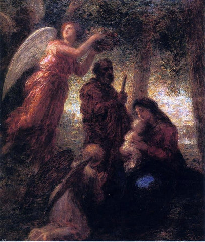  Henri Fantin-Latour The Birth of Christ - Hand Painted Oil Painting