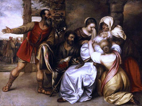  Jan Lievens Jacob Receiving the Bloody Tunic of Joseph - Hand Painted Oil Painting