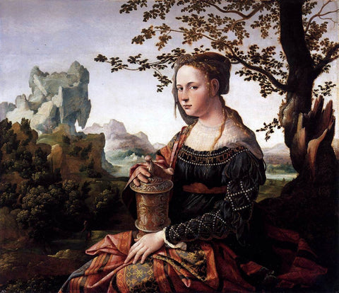  Jan Van Scorel Mary Magdalen - Hand Painted Oil Painting
