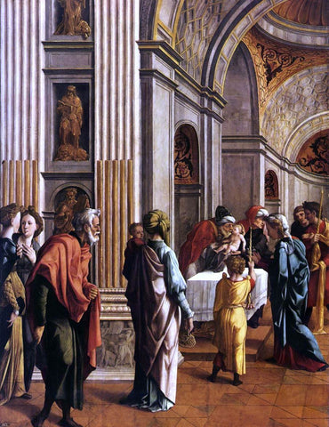  Jan Van Scorel Presentation of Jesus in the Temple - Hand Painted Oil Painting