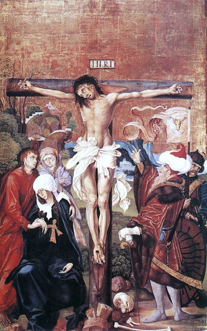  Master M S The Crucifixion - Hand Painted Oil Painting