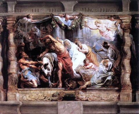  Peter Paul Rubens The Victory of Eucharistic Truth over Heresy - Hand Painted Oil Painting