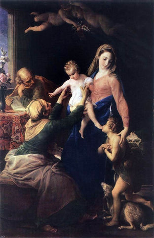  Pompeo Girolamo Batoni Holy Family - Hand Painted Oil Painting