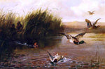 Arthur Fitzwilliam Tait The Duck Shooting - Hand Painted Oil Painting