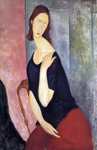  Amedeo Modigliani Portrait de Madame L - Hand Painted Oil Painting