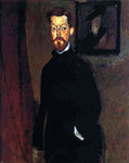 Amedeo Modigliani Portrait of Dr. Paul Alexandre - Hand Painted Oil Painting