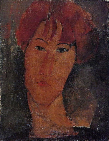  Amedeo Modigliani Portrait of Pardy - Hand Painted Oil Painting