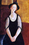  Amedeo Modigliani Thora Klinckowstrom - Hand Painted Oil Painting