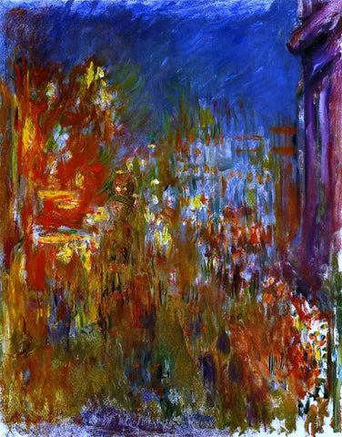  Claude Oscar Monet Leicester Square at Night - Hand Painted Oil Painting