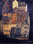  Egon Schiele City on the Blue River I - Hand Painted Oil Painting