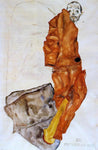  Egon Schiele Hindering the Artist is a Crime, It is Murdering Life in the Bud! - Hand Painted Oil Painting