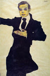  Egon Schiele Portrait of the Painter Max Oppenheimer - Hand Painted Oil Painting